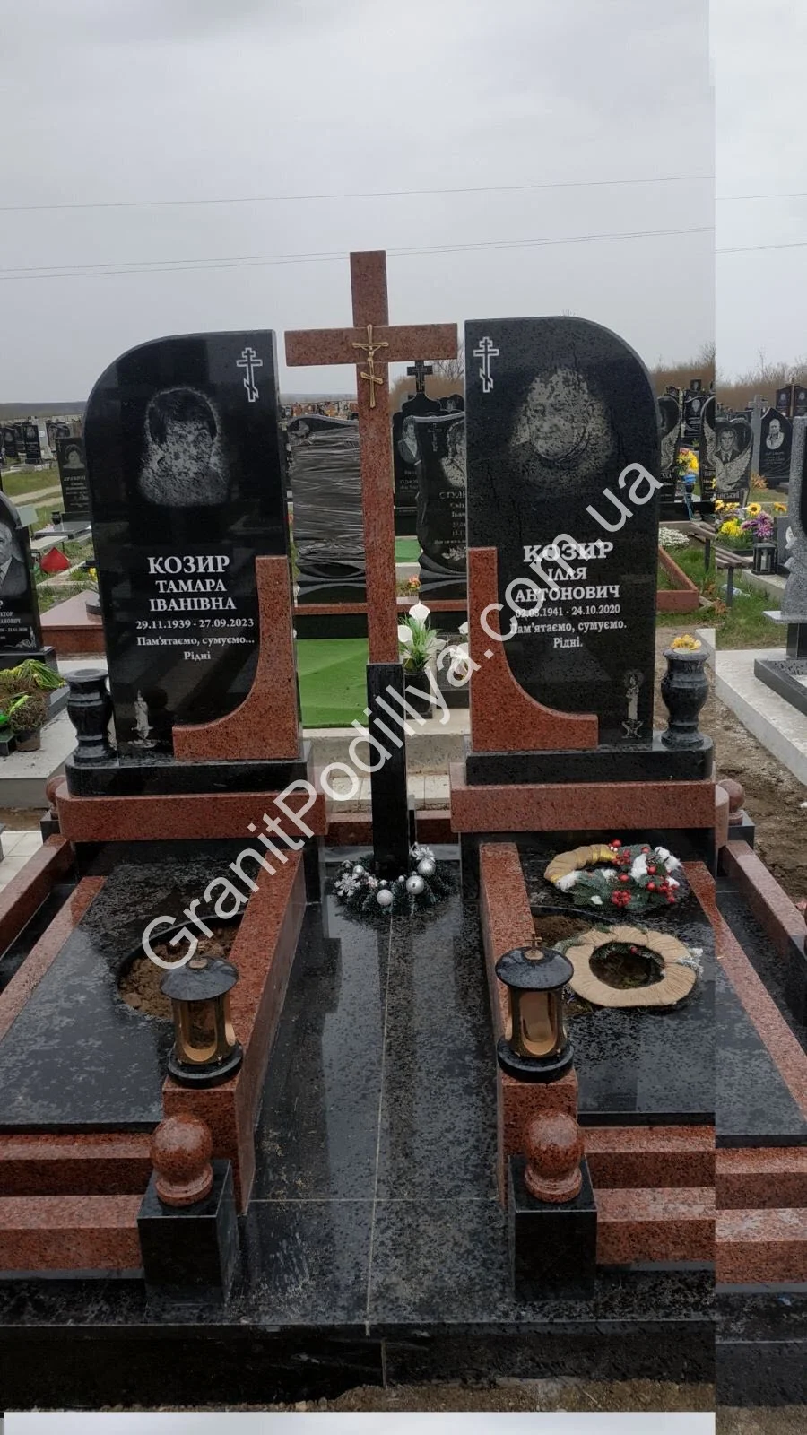 Одинарний пам'ятник з граніту - Кам'янець-Подільський | GranitPodillya